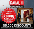 CEG Classic Booth — Founding Operator Pre-Order — Kauai, HI